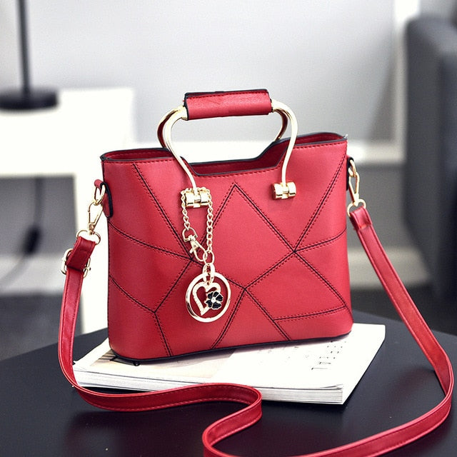 Women's  Luxury Leather Messenger Shoulder Bags