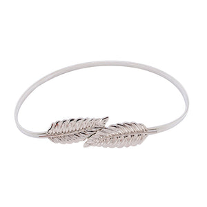Women Metal Vintage Leaf Stylish Belt