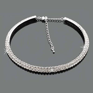 Women's Limited Crystal Rhinestone Choker Necklaces