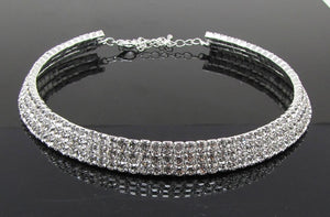 Women's Limited Crystal Rhinestone Choker Necklaces