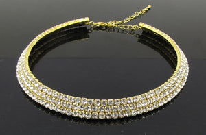 Women's Limited Crystal Rhinestone Choker Necklaces