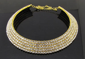 Women's Limited Crystal Rhinestone Choker Necklaces