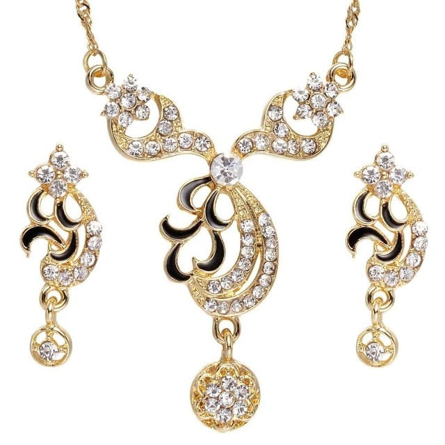 Women's Gold Nigerian Jewelry Sets