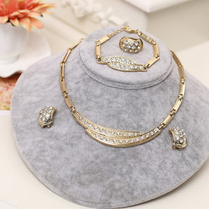 Women's Gold Nigerian Jewelry Sets