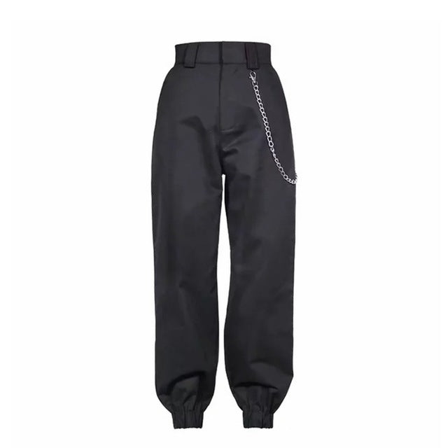 Woman's Cargo high waist camouflage pants