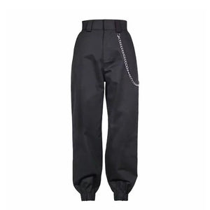 Woman's Cargo high waist camouflage pants