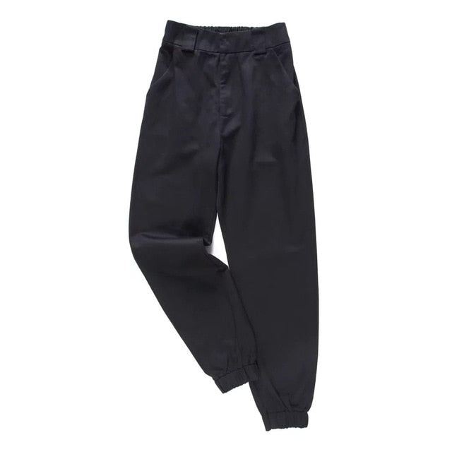 Women High Waist Joggers Pants Ankle Length