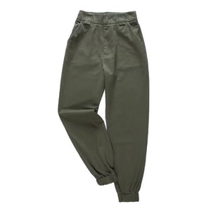 Women High Waist Joggers Pants Ankle Length